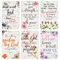 6 Pack Prayer Journals for Women - 5x8 Christian Notebooks Bulk with Inspirational Bible Verse Scripture (Floral Designed, 80 Pages)